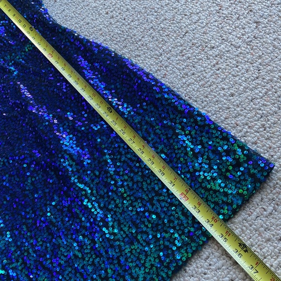 Low Back Bodycon Sequin Dress H&M small bling Taylor swift beyonce bling - Picture 12 of 14